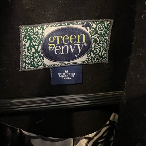 Vintage style EUC Green With Envy women’s jacket. Size Medium - Picture 2 of 7